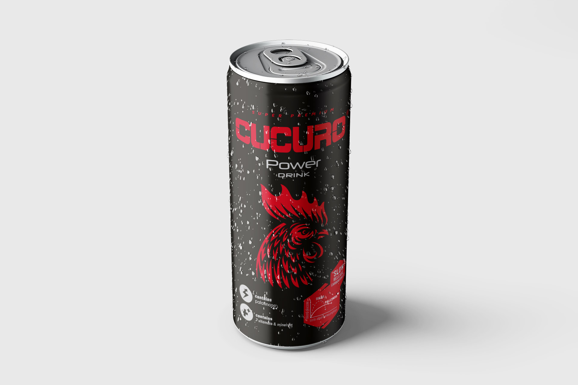 3D-Visualisierungen der Radmans Drink Cucuro Power-Produkten